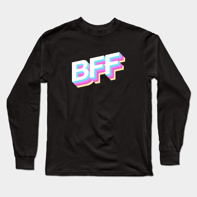 BFF Long Sleeve T-Shirt by Popvetica